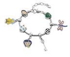 Pulseira Prata Faça Você Mesmo Berloque