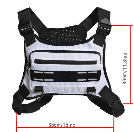 Colete esportivo para homens e mulheres, colete frontal leve resistente à água, colete de corrida com suporte de telefone embutido e armazenamento extra para exercícios, corrida, ciclismo