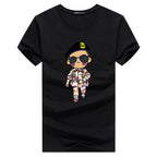 Camiseta masculina clássica premium, Camiseta de Algodão Puro