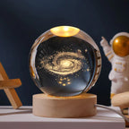 Luminária Globo de Cristal 3D