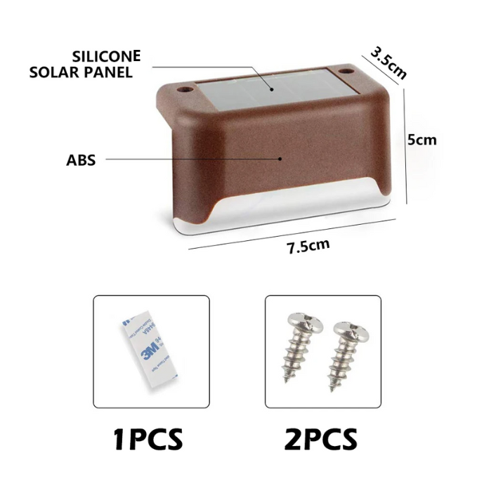 Luminária Solar LED À Prova D'Água