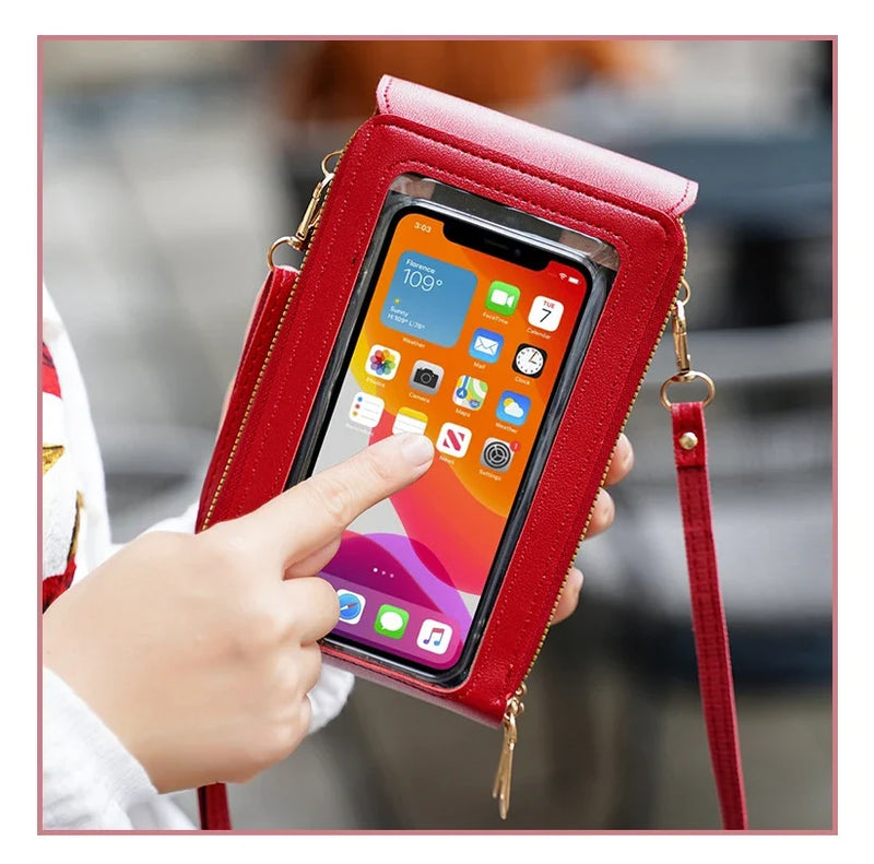 Bolsa para celular com Touch Screen Anti Furto!