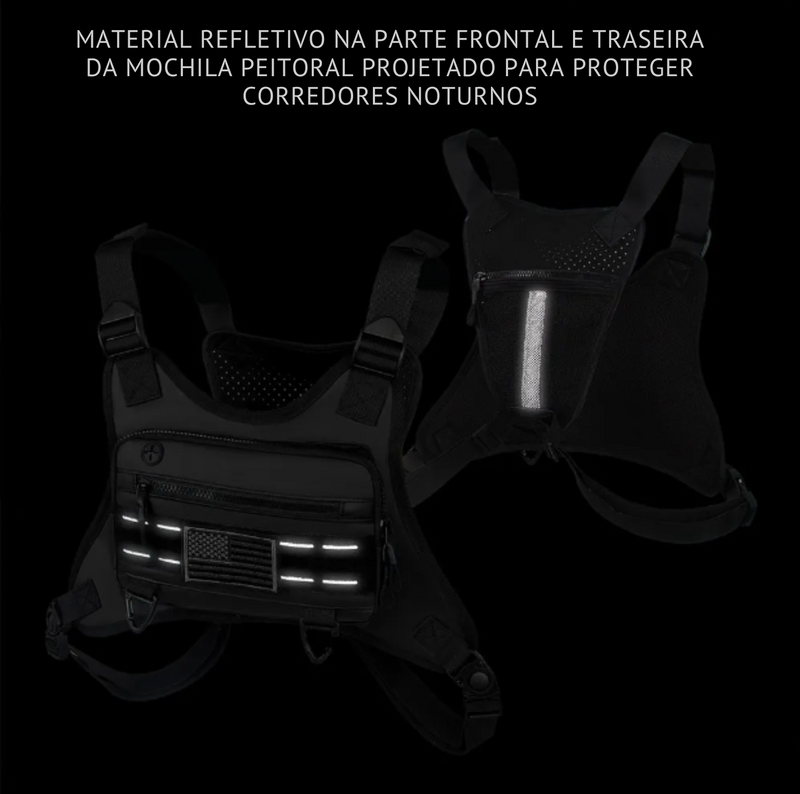 Colete esportivo para homens e mulheres, colete frontal leve resistente à água, colete de corrida com suporte de telefone embutido e armazenamento extra para exercícios, corrida, ciclismo