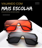 Óculos Futuristas de Luxo, Proteção UV, Conforto e Cores Modernas para Completar Seu Estilo